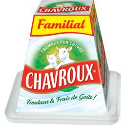 CHAVROUX FROMAGE DE CHÈVRE FRAIS NATURE CHAVROUX 225G