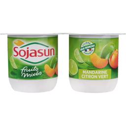 SOJASUN SOJASUN MANDARINE CITRON VERT 4X100G