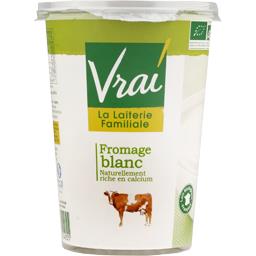 VRAI FROMAGE BLANC BIO 3.6%MG VRAI 500G