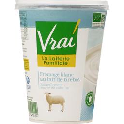 VRAI FROMAGE BLANC VRAI BIO AU LAIT DE BREBIS 400G