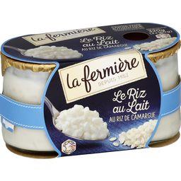 LA FERMIERE RIZ AU LAIT LA FERMIÈRE 2X160G
