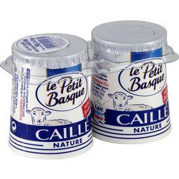 LE PETIT BASQUE YAOURTS CAILLÉS PUR BREBIS NATURE LE PT BASQUE2X125G