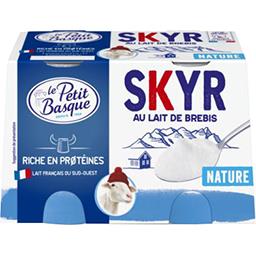 LE PETIT BASQUE SKYR AU LAIT DE BREBIS NATURE 2X120G LE PETIT BASQ