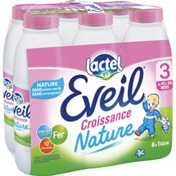 LACTEL LAIT EVEIL CROIS NATURE LACTEL 6X1L