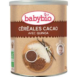 BABYBIO CÉRÉALES CACAO DÈS 8 MOIS BABYBIO 220G
