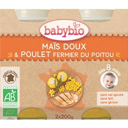 BABYBIO MENU LÉGUMES POULET BABYBIO 2X200G