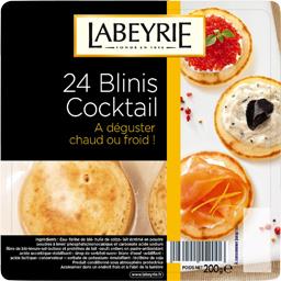 LABEYRIE BLINIS COCKTAILS AMBIANTS LABEYRIE X24 200G