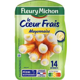 FLEURY MICHON 14 BÂTONNETS SURIMI COEUR FRAIS MAYONNAISE