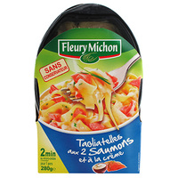 FLEURY MICHON TAGLIATELLES AUX 2 SAUMONS À LA CRÈME 280G