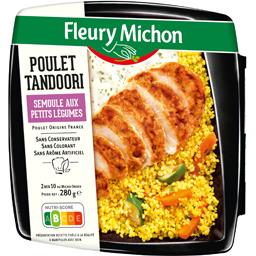 FLEURY MICHON POULET TANDOORI SEMOULE PETIT LEGUME FLEURY MICHON 280G