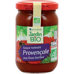 LE JARDIN BIOLOGIQUE SAUCE TOMATE À LA PROVENÇALE BIO LE JARDIN BIO.BOCAL 212ML