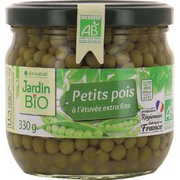 LE JARDIN BIOLOGIQUE PETITS POIS EXTRA-FINS BIO LE JARDIN BIOLOGIQUE BOCAL 230G