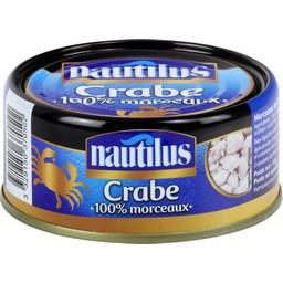 NAUTILUS CRABE 100% MORCEAUX 105G