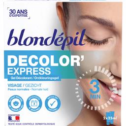 BLONDEPIL GEL DÉCOLORANT SUPER ACTIF PETIT MODÈLE BLONDÉPIL 2X25ML