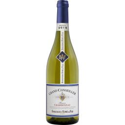 VIN DE FRANCE VDF CHARDONNAY GRAND CONSEILLER BOUCHARD BLC 2016
