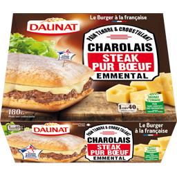 DAUNAT SNACK CHAUD PAVÉ CHAROLAIS DAUNAT 180G