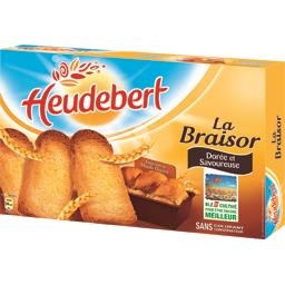 HEUDEBERT PAIN BRAISÉ NATURE BRAISOR HEUDEBERT PAQUET 60 TRANCHES 500G