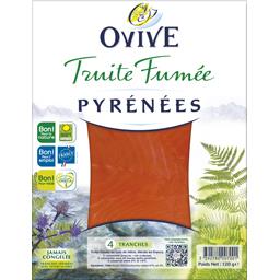OVIVE TRUITE FUMÉE OVIVE PYRÉNÉES 4 TRANCHES 120G