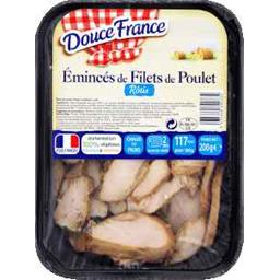 DOUCE FRANCE EMINCÉ DE FILET DE POULET RÔTI NATURE S/ATH DOUCE FRANCE 200G