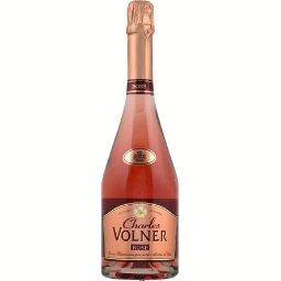 VOLNER VIN MOUSSEUX DE QUALITÉ ROSÉ CHARLES VOLNER 12 DEGRÉS 75CL