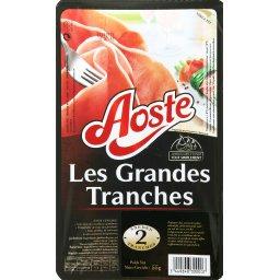 AOSTE JAMBON CRU AOSTE 2 GDES TRANCHES 55G