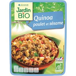 LE JARDIN BIOLOGIQUE QUINOA ÉMINCÉ POULET SÉSAME JARDIN BIO 250G
