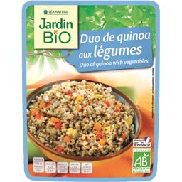LE JARDIN BIOLOGIQUE DUO DE QUINOA AUX LÉGUMES JARDIN BIO 250G