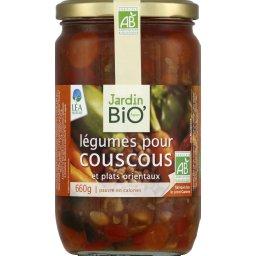 LE JARDIN BIOLOGIQUE LÉGUMES COUSCOUS BIO LE JARDIN BIOLOGIQUE 720ML
