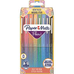 PAPER MATE 16 FEUTRES FLAIR ORIGINAL
