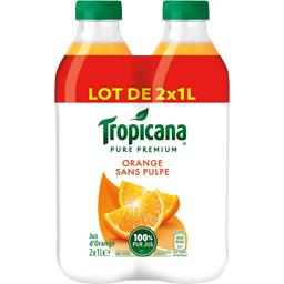 TROPICANA TPP ORANGE SS PULPE PET 2X1L