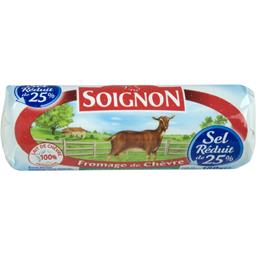 SOIGNON BUCHE CHÈVRE SOIGNON -25%SEL 180G