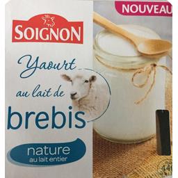 SOIGNON YAOURT AU LAIT DE BREBIS NATURE SOIGNON 4X110G