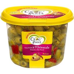 CROC'FRAIS OLIVES DÉNOYAUTÉES À L'ORIENTALE 500G