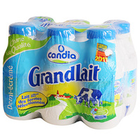 GRANDLAIT LAIT FERME SELECTIONNÉE 1/2 ÉCRÉMÉ GRANDLAIT 6X50CL CEDILAC