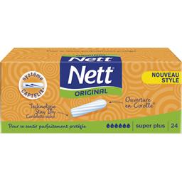 NETT TAMPONS ORIGINAL DIGITAUX SUPER+ NETT X24