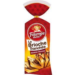 LA FOURNEE DOREE LA BRIOCHE TRANCHÉE MARBRÉE CHOCOLAT LA FOURNÉE DORÉE 400G