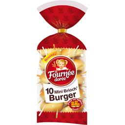 LA FOURNEE DOREE 10 MINI BRIOCH' BURGER 200G