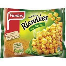 FINDUS POMMES RISSOLLÉES AUX HERBES FINDUS SACHET 750G