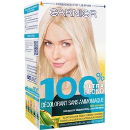 100% COLOR DÉCOLORANT SANS AMNONIAQUE BLOND 100 COLOR
