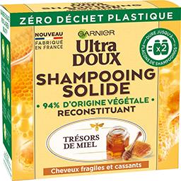 AMBRE SOLAIRE GARNIER ULTRA DOUX SHAMPOOING SOLIDE MIEL SHAMPOOI