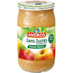 ANDROS POMME NATURE SANS SUCRE AJOUTE ANDROS 730G