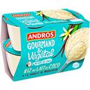 ANDROS RIZ AU LAIT DE COCO VANILLE VEGETAL ANDROS 4X100G