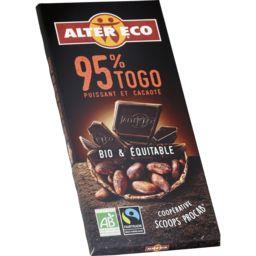 ALTER ECO CHOC NR TOGO 95% BIO 90G
