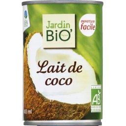 LE JARDIN BIOLOGIQUE LAIT DE COCO BIO JARIND BIO 400ML