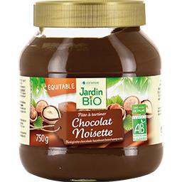 LE JARDIN BIOLOGIQUE PÂTE À TARTINER FORMAT ÉCONOMIQUE JARDIN BIO NATURENVIE 740G