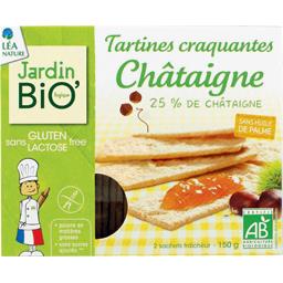 LE JARDIN BIOLOGIQUE TARTINE CHATAIGNE SS GLUTEN BIO JARDIN BIO 150G