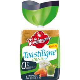 LA BOULANGERE PAIN DE MIE TOASTILIGNE CEREALE LA BOIULANGERE 500G