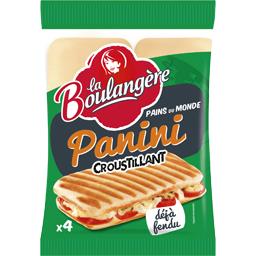 LA BOULANGERE PAIN PANINI X4 300G