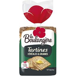 LA BOULANGERE TARTINES CÉRÉALES LA BOULANGÈRE 450G