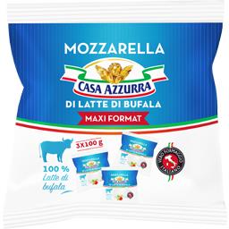 CASA AZZURRA MOZZA LATTE DI BUFALA CASA AZZURRA SACHET 3X100G